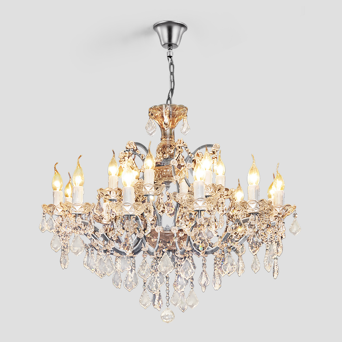 Classical Antique Crystal Chandelier