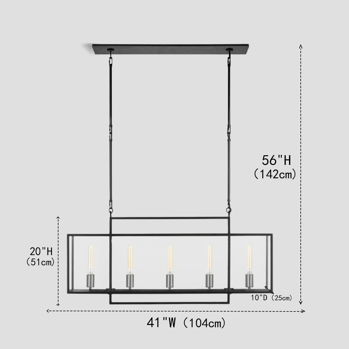 Ada Linear Chandelier