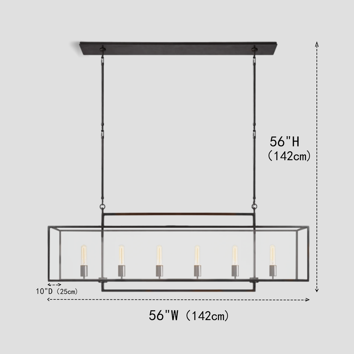 Ada Linear Chandelier