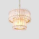 Kane Classical Round Glass Chandelier