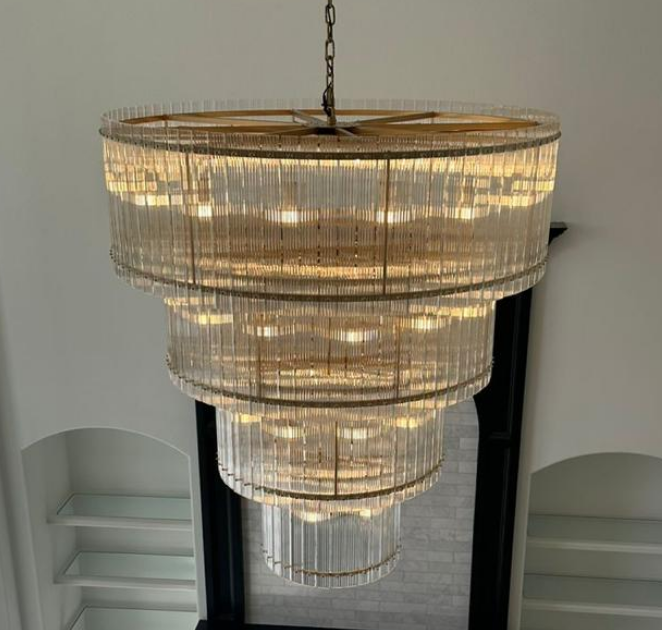 Sofil 4-Tier Round Chandelier 60"+48"+36"+22"