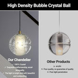 Pearl Ball 14-Light High Ceiling Chandelier
