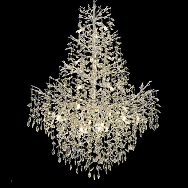 Modern Crystal Tree Branch Chandelier