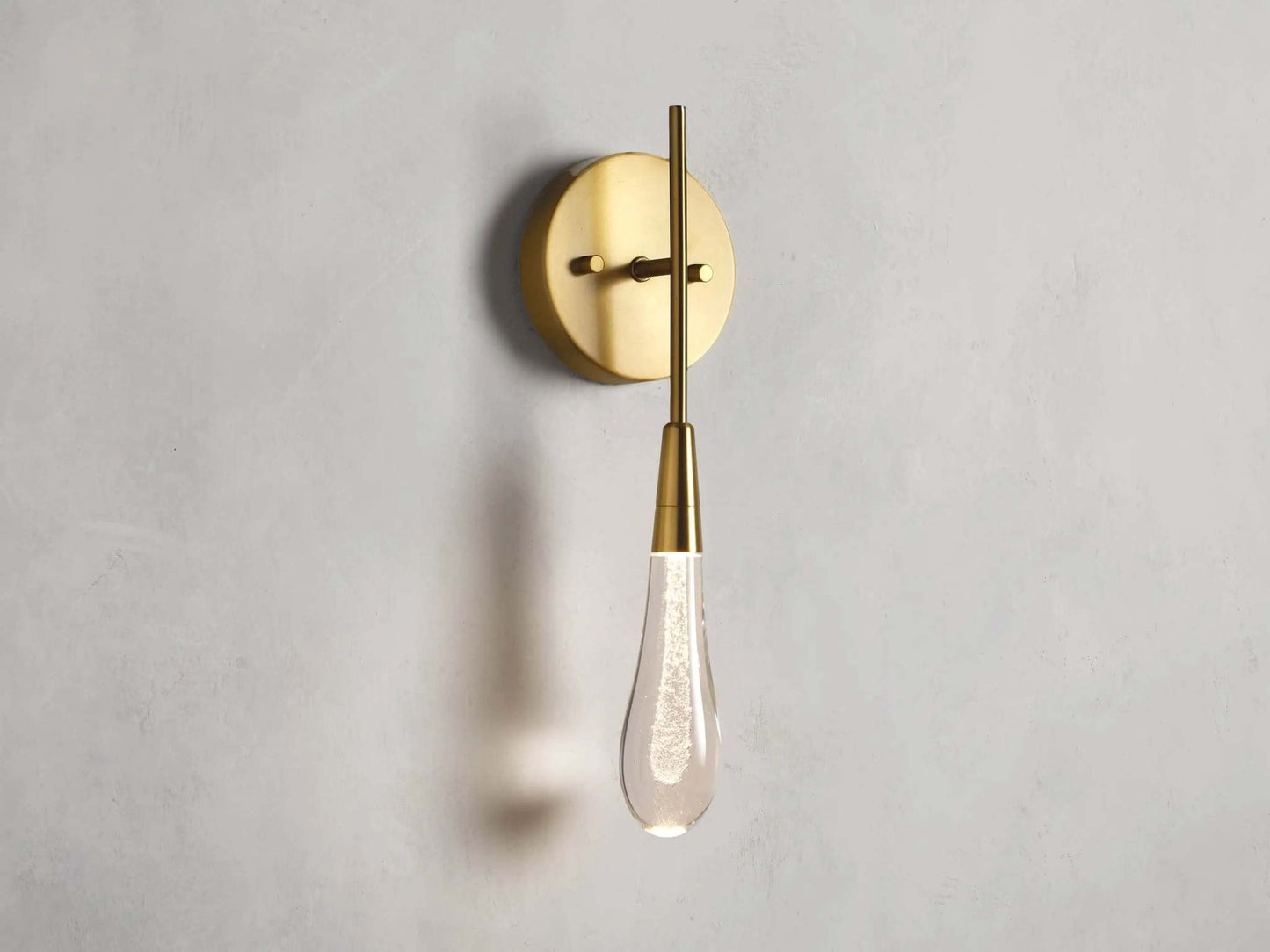 New Raindrop Wall Sconce
