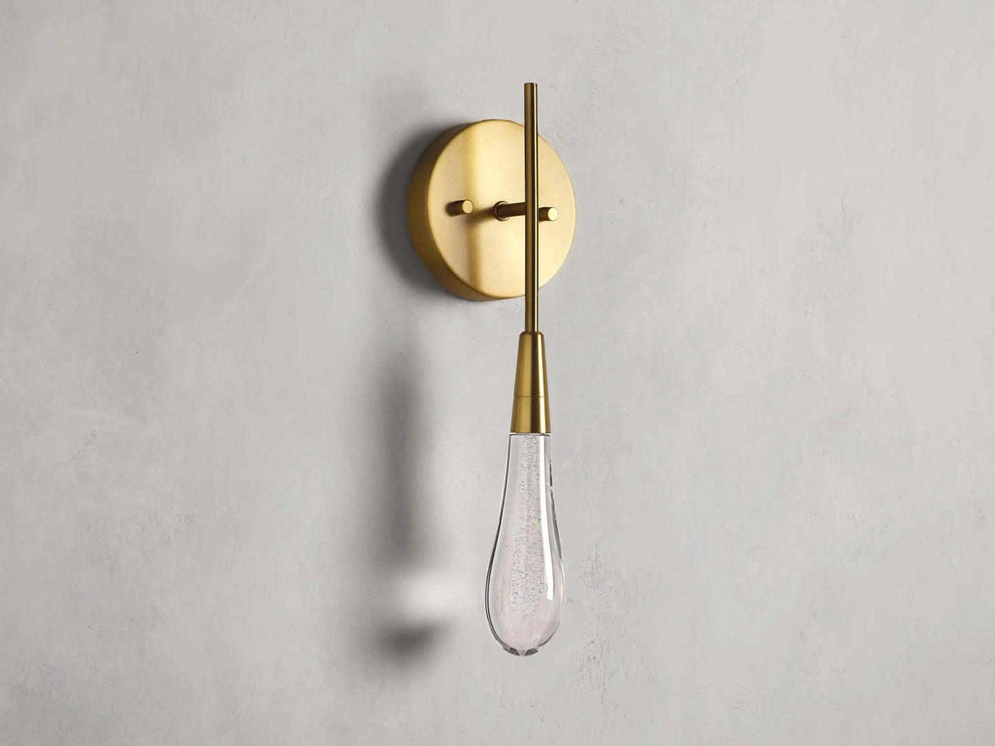 New Raindrop Wall Sconce