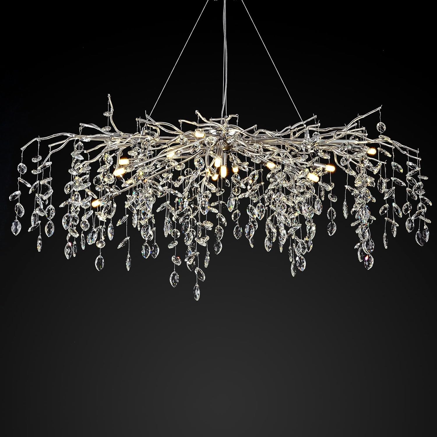 Ice Eyes Tree Branch Chandelier for All rooms 47"