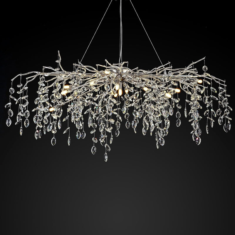 Load image into Gallery viewer, Ice Eyes Tree Branch Chandelier for All rooms 47&quot;
