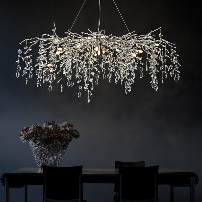 Load image into Gallery viewer, Ice Eyes Tree Branch Chandelier for All rooms 47&quot;
