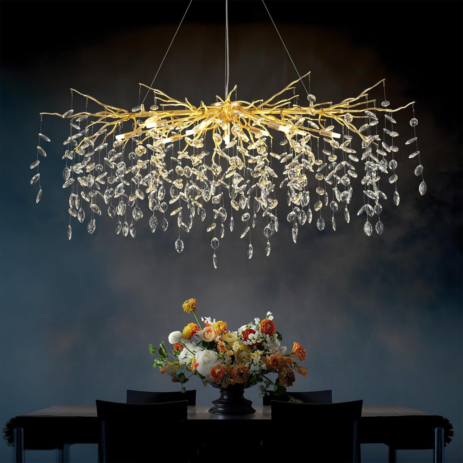 Ice Eyes Tree Branch Chandelier for All rooms 47"