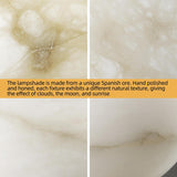 Capsule/Bilayer/Raindrop Type Alabaster Marble Modern Pendant for All Scene