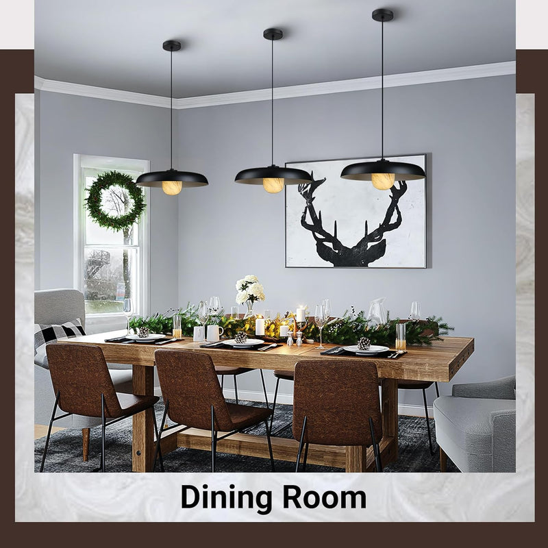 Load image into Gallery viewer, Alabaster Marble Black Lampshade Pendant Lights for All Rooms
