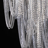 Alisa Luxury Hardware Aluminum Chain Tassel Table Lamp