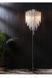 Alisa Luxury Hardware Aluminum Chain Tassel Floor Lamp