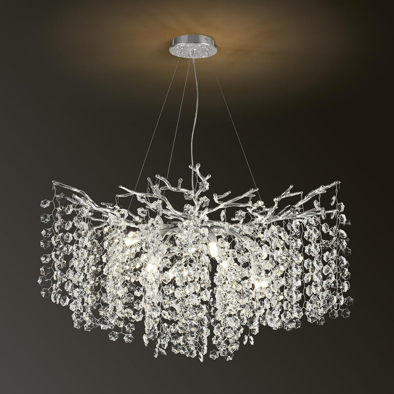 Load image into Gallery viewer, Snow Tree Branch Crystal Chandelier for All Rooms 30&quot; 40&quot; 55&quot;
