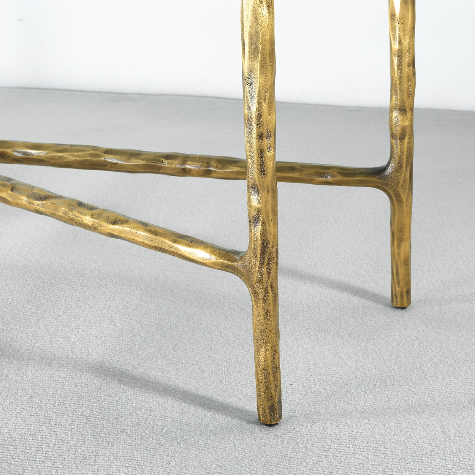 Thaddeus Rectangle Marble Console Table