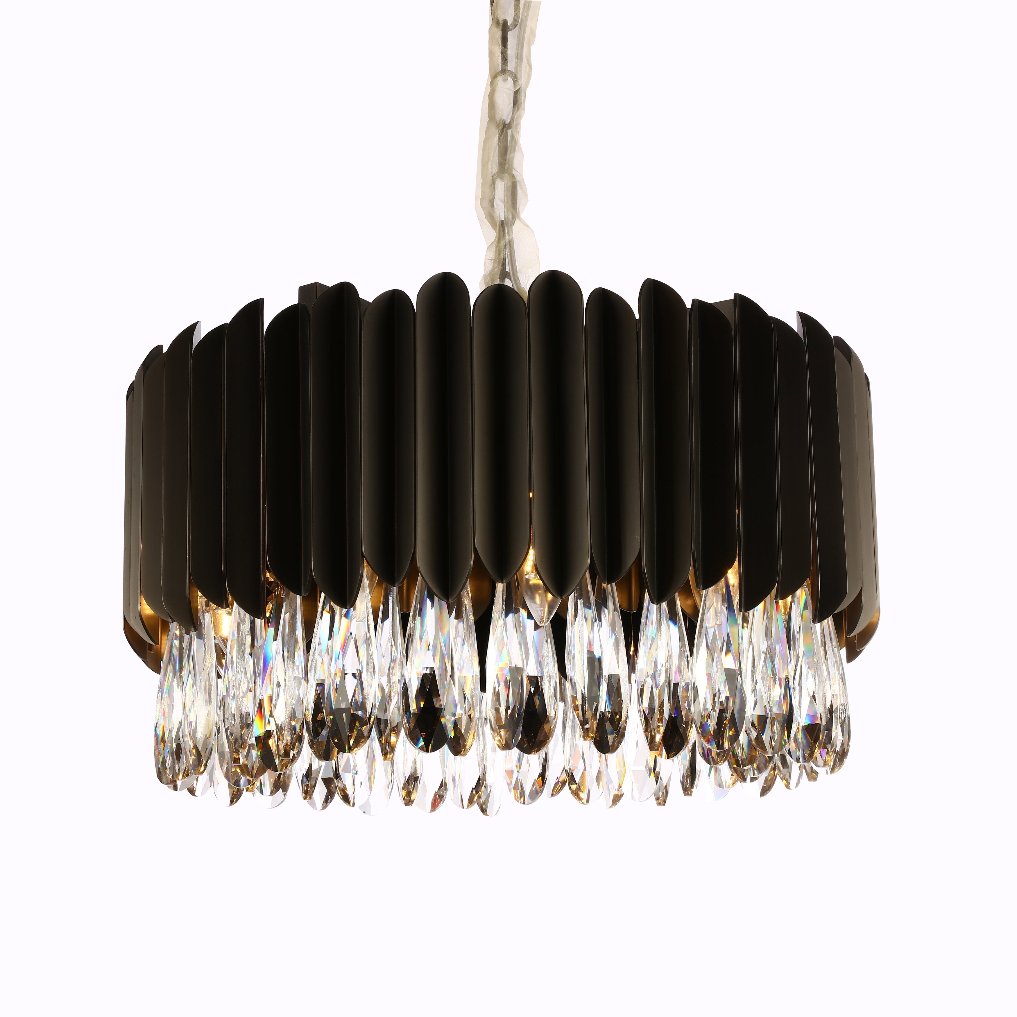 Alicante Tiered Round Crystal Chandelier