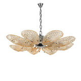 Bella Murano Glass Flower Chandelier