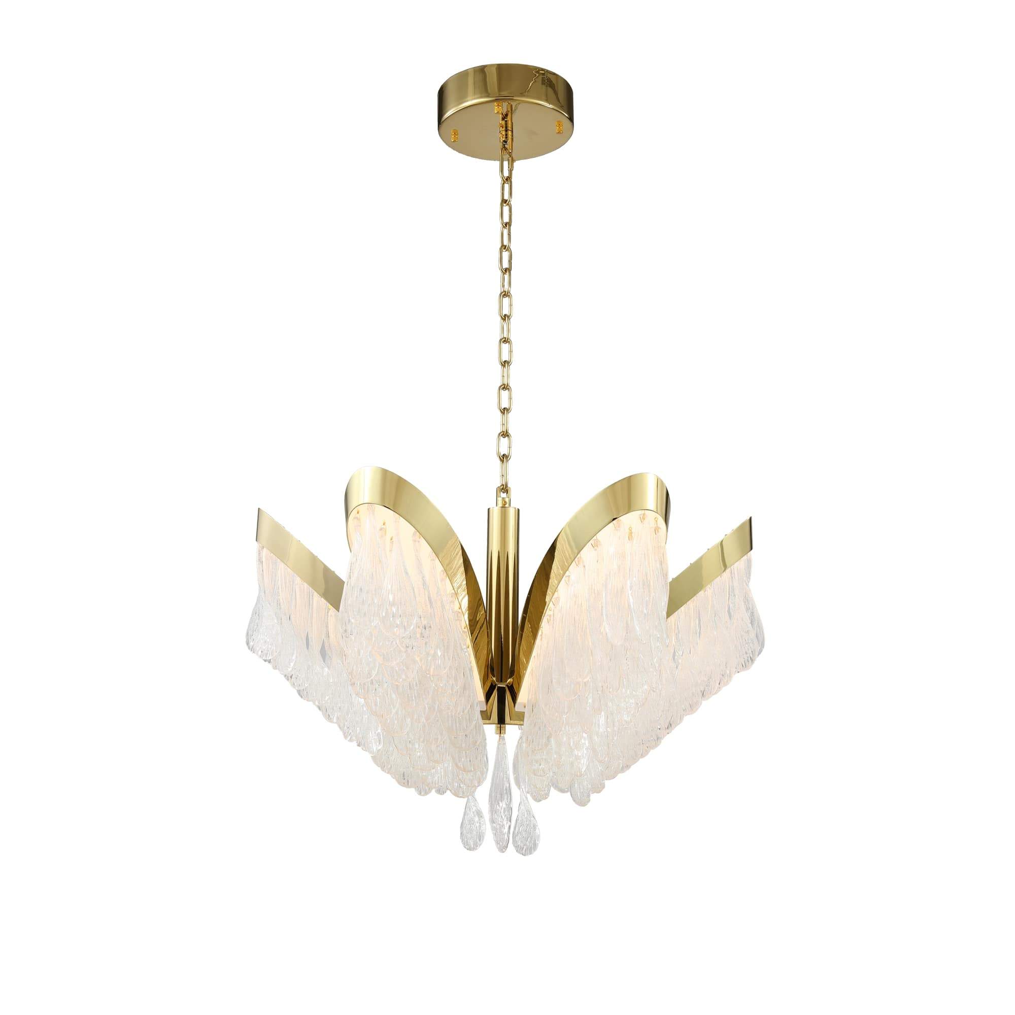 Palm-Villa Murano Glass Chandelier