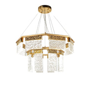 Aimee 2-Tier Round Down-light LED Chandelier