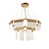 Aimee 2-Tier Round Down-light LED Chandelier