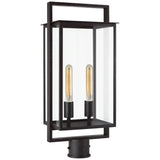 Leicester Rectangular Post Lantern Outdoor Lamp