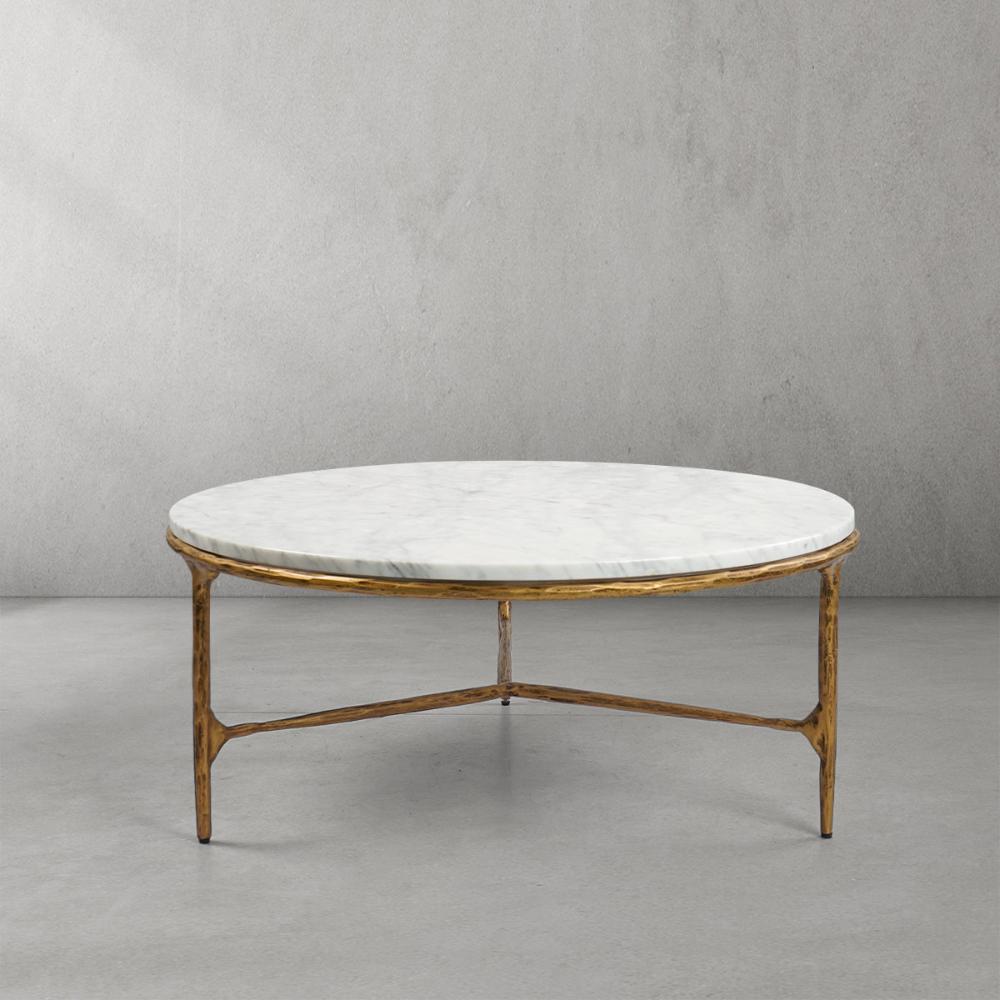 Thaddeus Marble Round Coffee Table