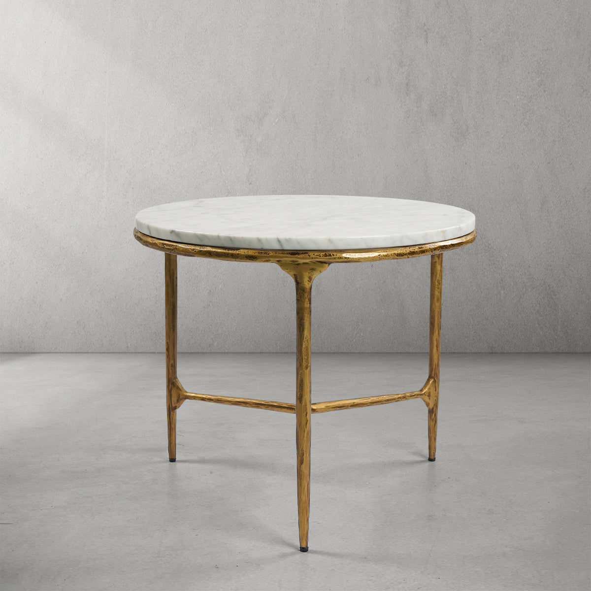 Thaddeus Marble Round Side Table