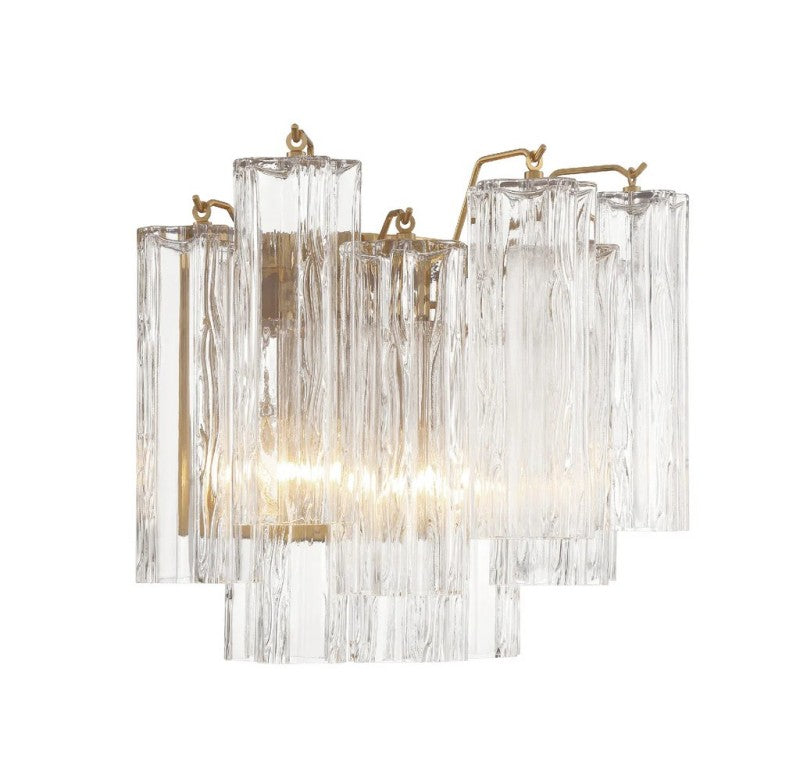 Addis 2-Light Sconce,Crystorama Lighting,Bath Wall Sconce