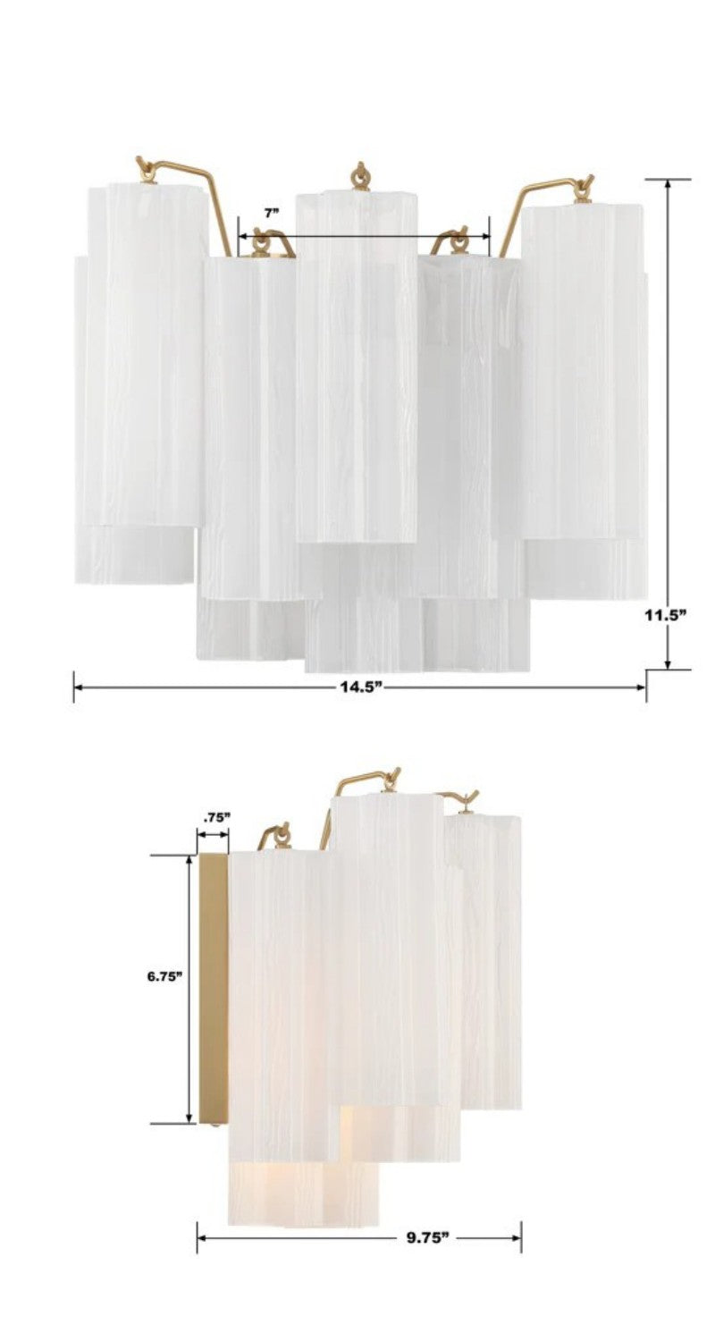 Addis 2-Light Sconce,Crystorama Lighting,Bath Wall Sconce