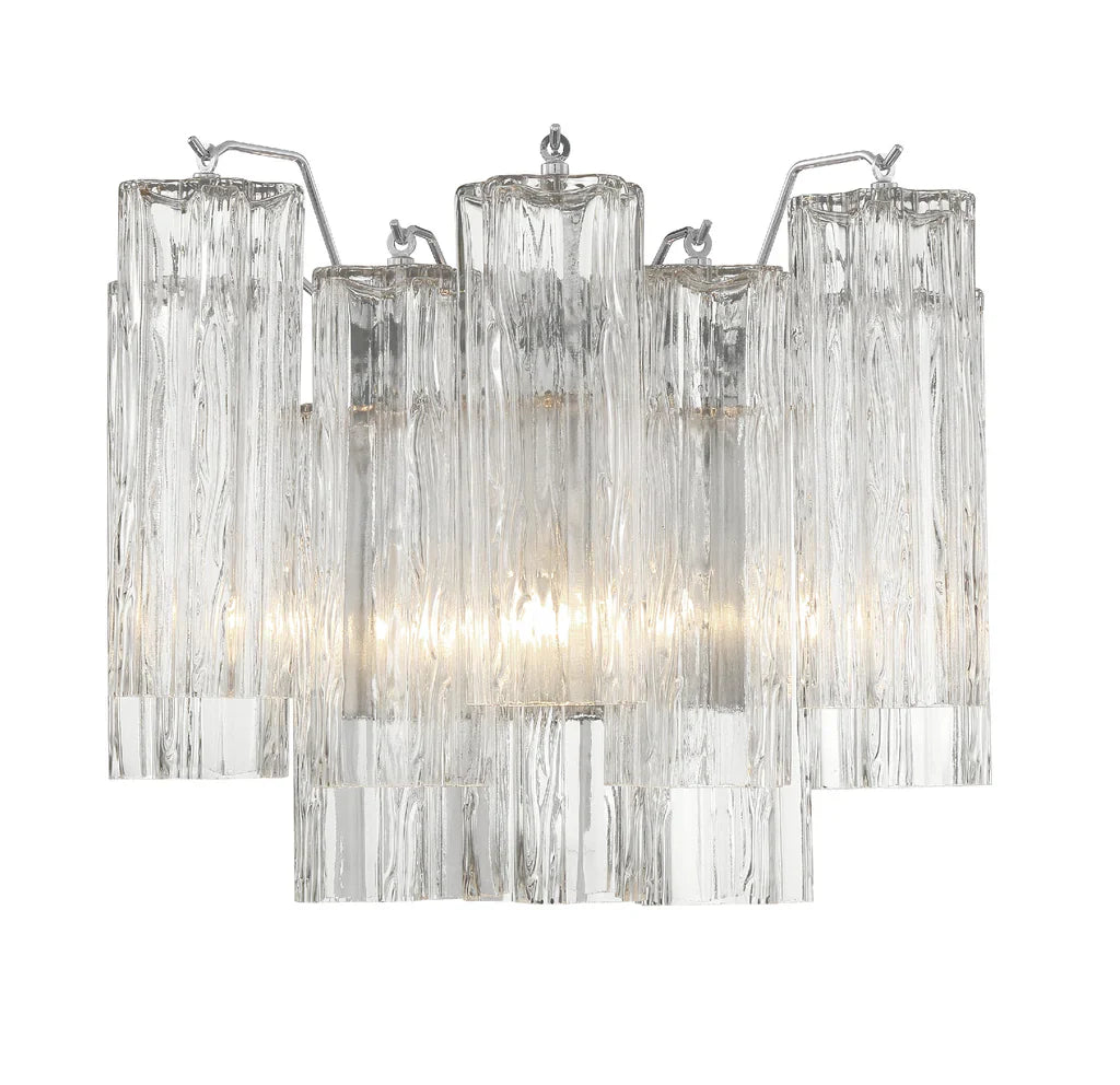 Addis 2-Light Sconce,Crystorama Lighting,Bath Wall Sconce