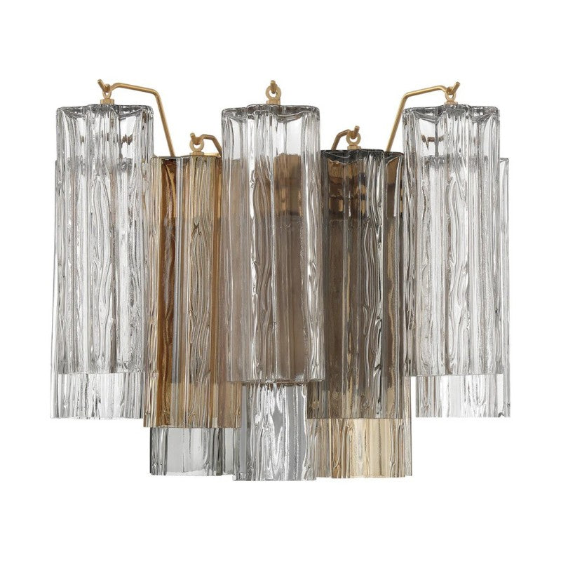 Addis 2-Light Sconce,Crystorama Lighting,Bath Wall Sconce