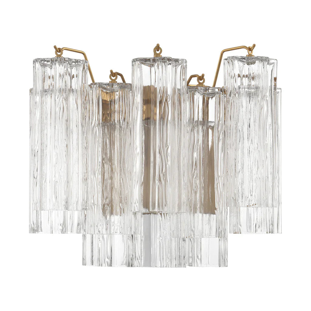 Addis 2-Light Sconce,Crystorama Lighting,Bath Wall Sconce