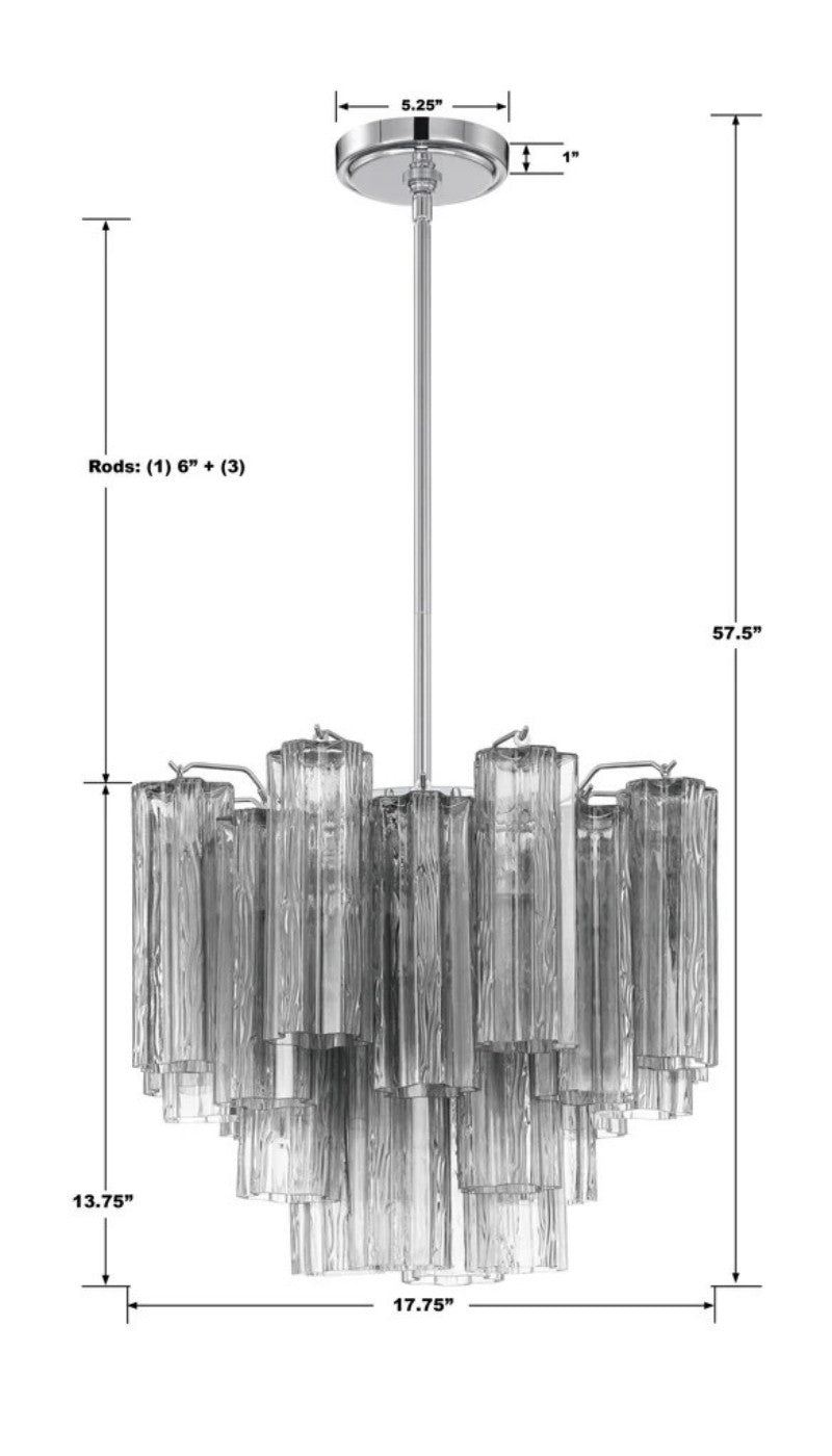 Addis 4-Light Round Chandelier