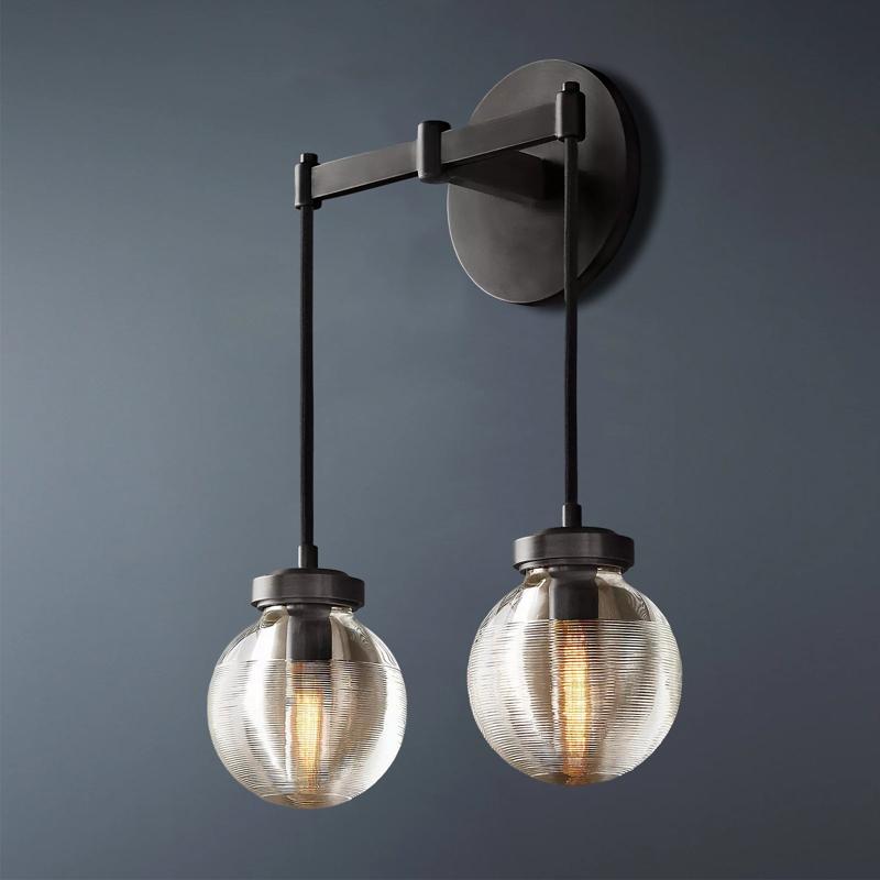 Aileen Pearl Ball 2-Light Wall Sconce