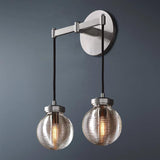 Aileen Pearl Ball Double-Head Wall Sconce