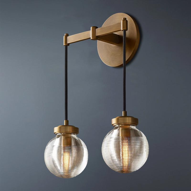 Aileen Pearl Ball 2-Light Wall Sconce