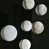 Alabaster Hemisphere Wall Sconce