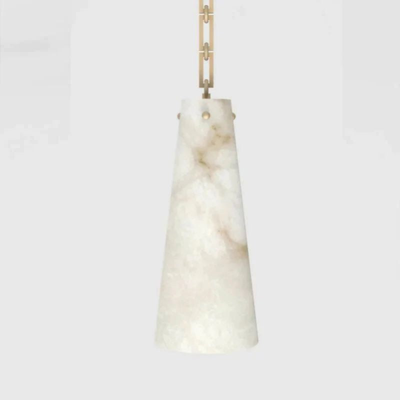 Alabaster Modern 5-Light Marble Chandelier