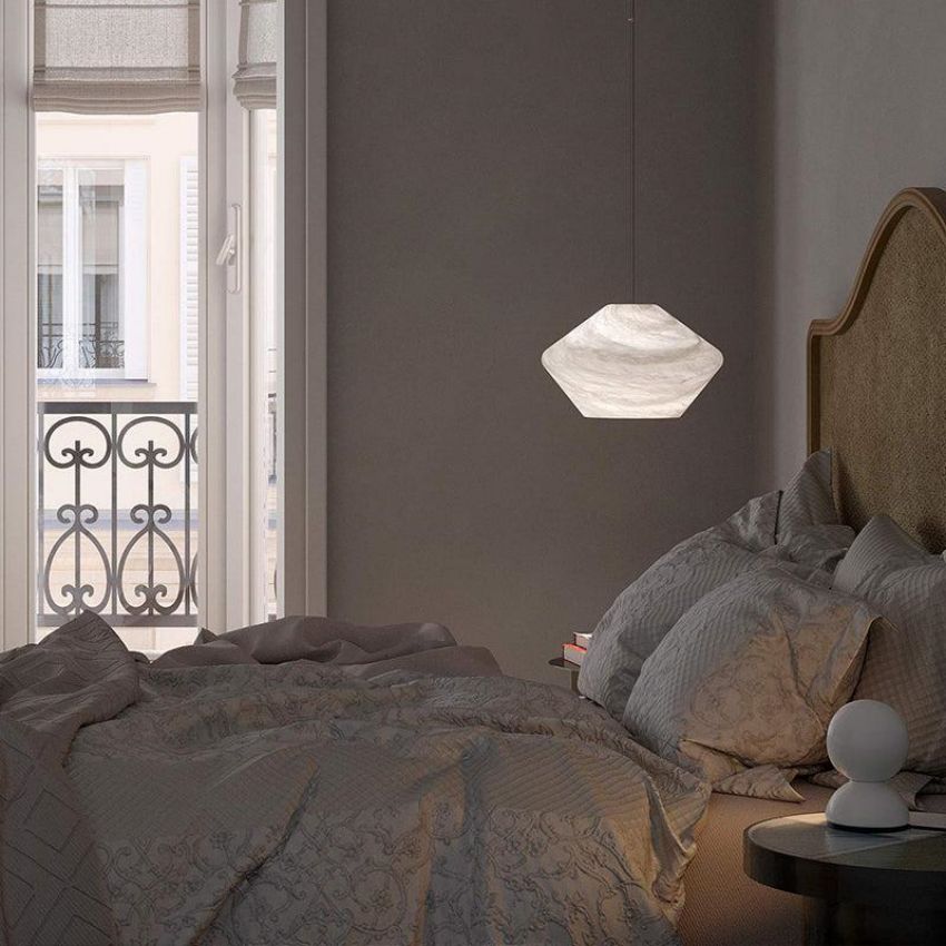 Alabaster Bedside Pendant Light