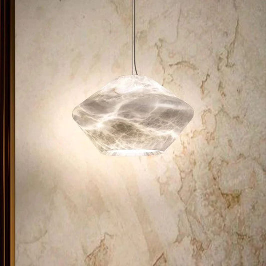 Alabaster Bedside Pendant Light