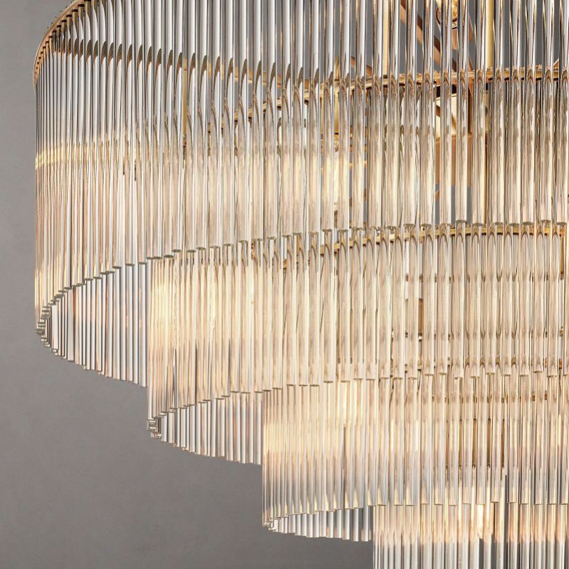 Amanda Multi-Layer Luxury Round Chandelier 36"