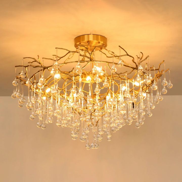 Anita Brass Chandelier