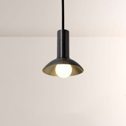 Aperto Perforated Metal Dome Pendant
