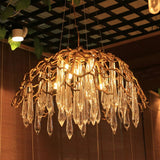 Aqua Dome Chandelier