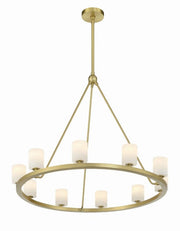 Aragon 10 Light Chandelier Alabaster