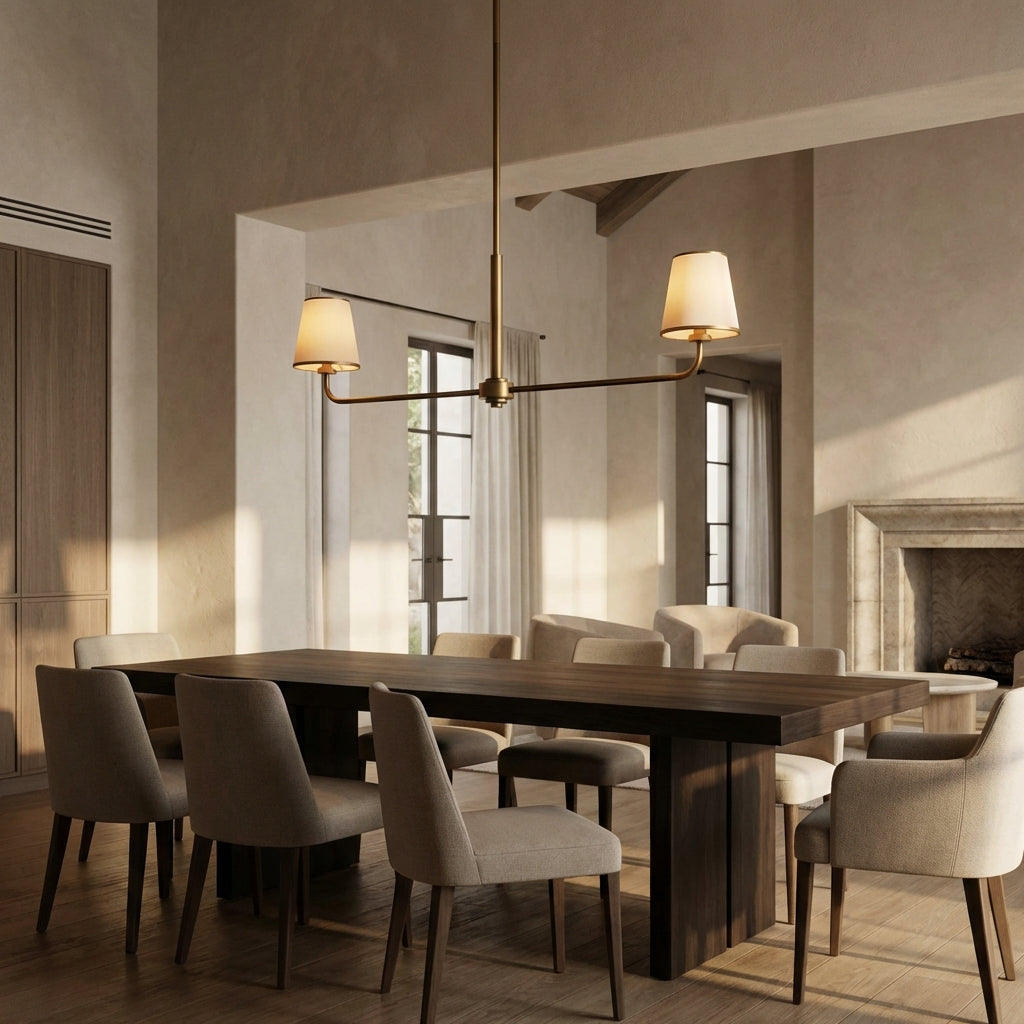 Aria 2-Light Linear Chandelier