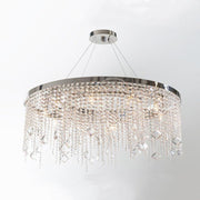 Aris Crystal Round Chandelier