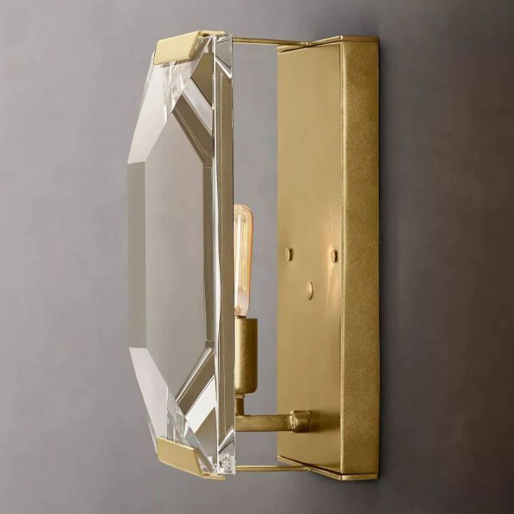 Aubrey  Crystal Wall Sconce