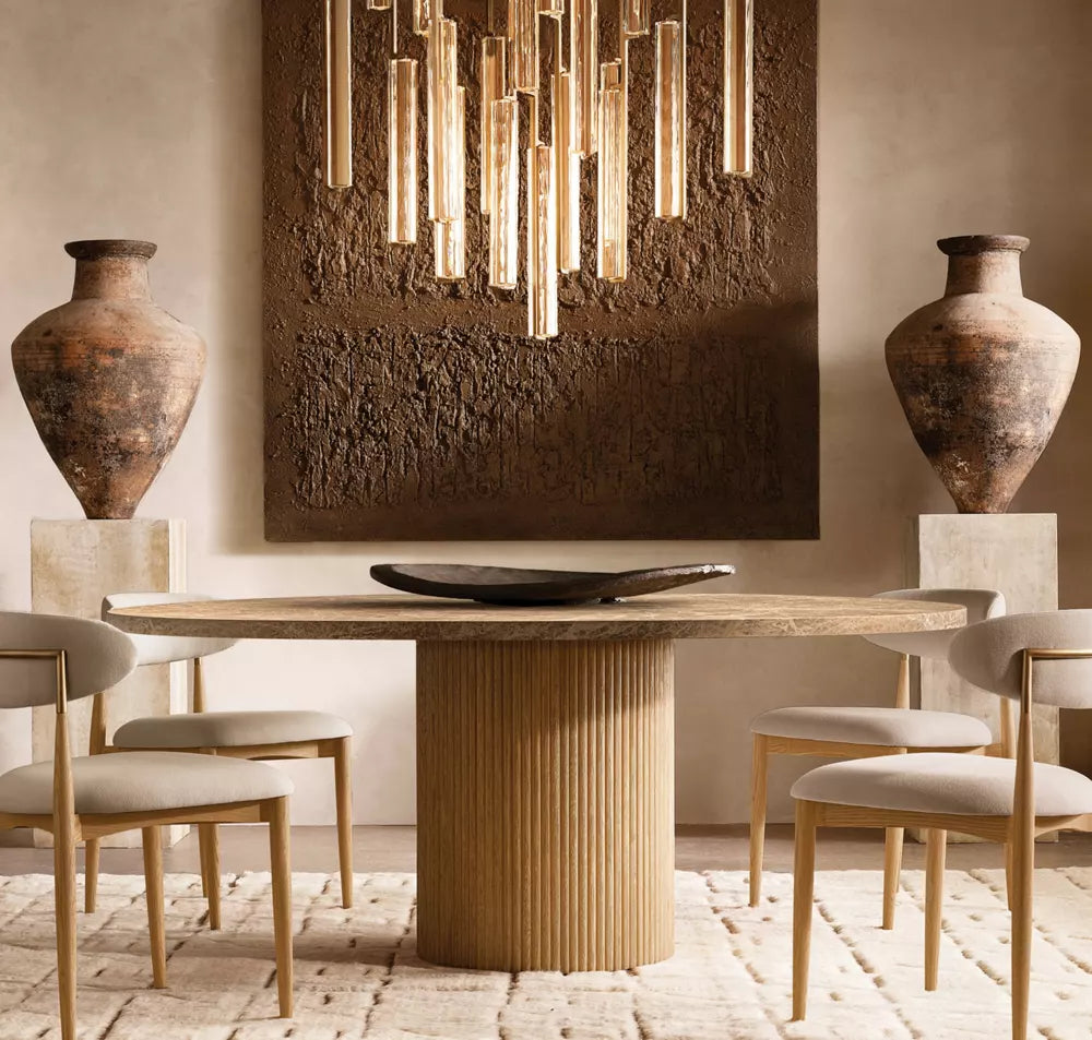 Audube Round Chandelier  56"D