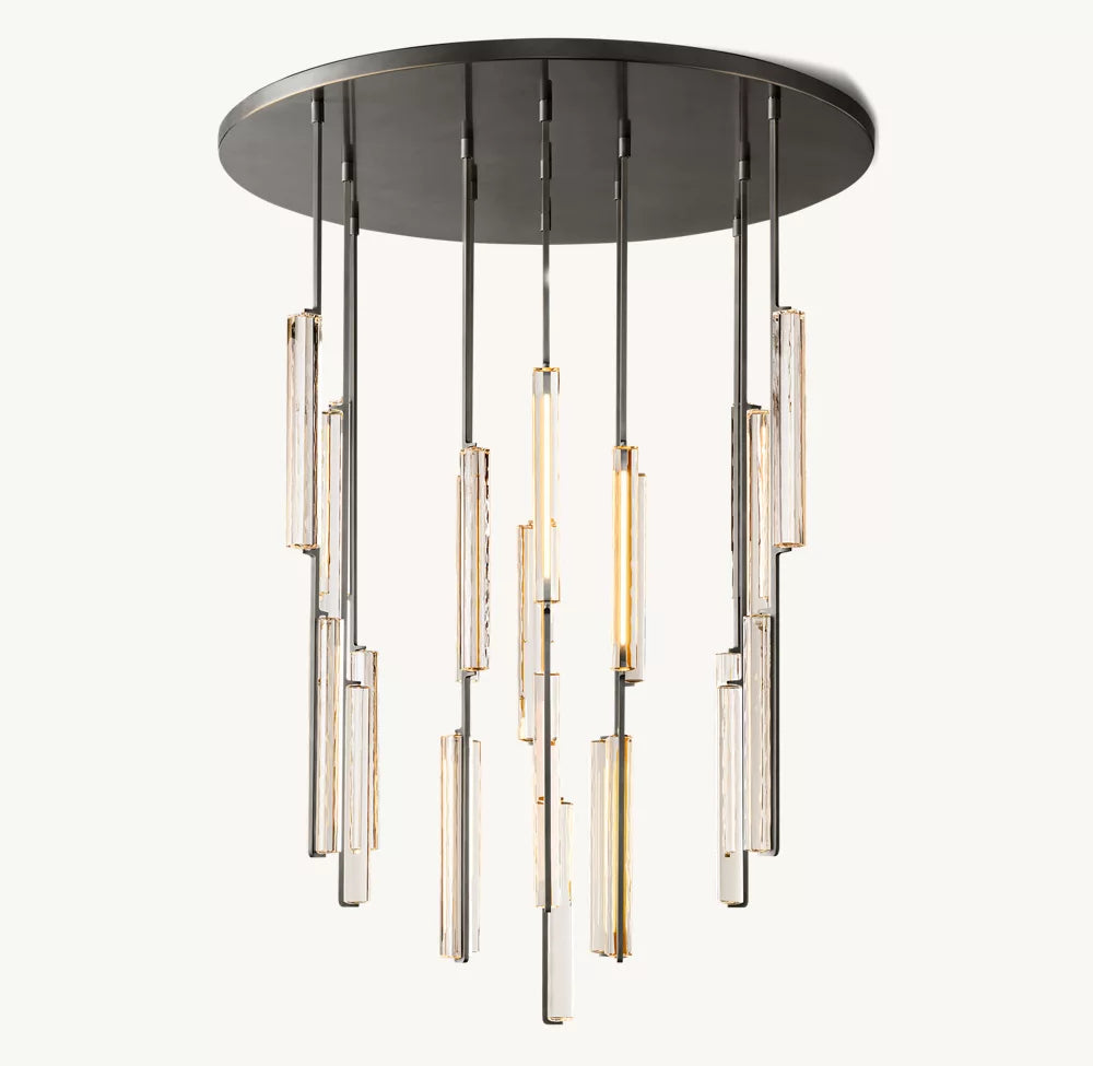 Audube Round Chandelier  56"D